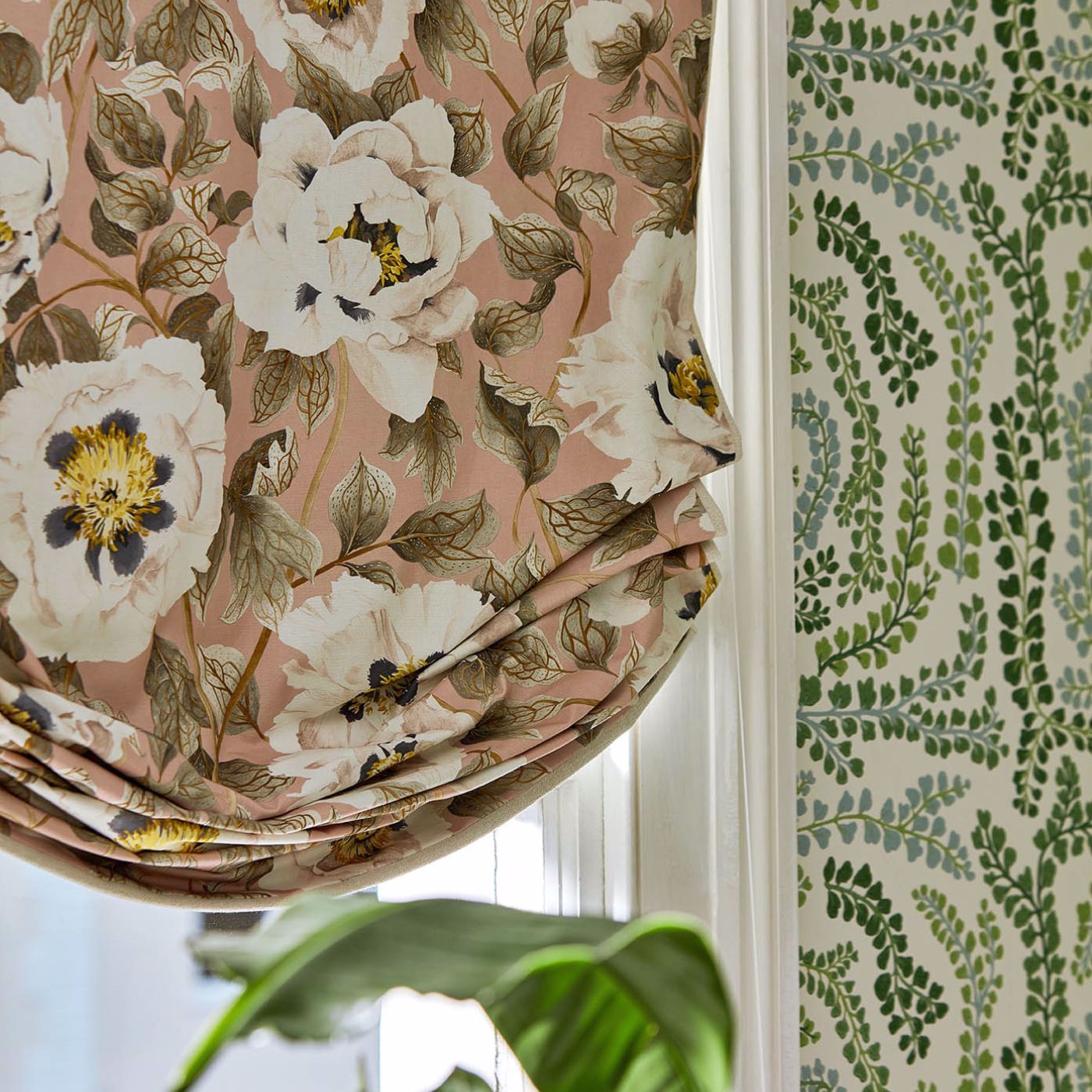 Florent Room Fabric - Positano/Maple/Graphite