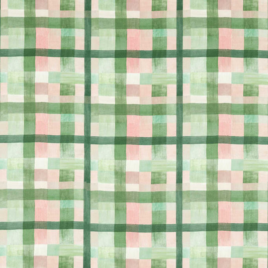 Ertha Fabric - Positano/Clover/Fig Leaf