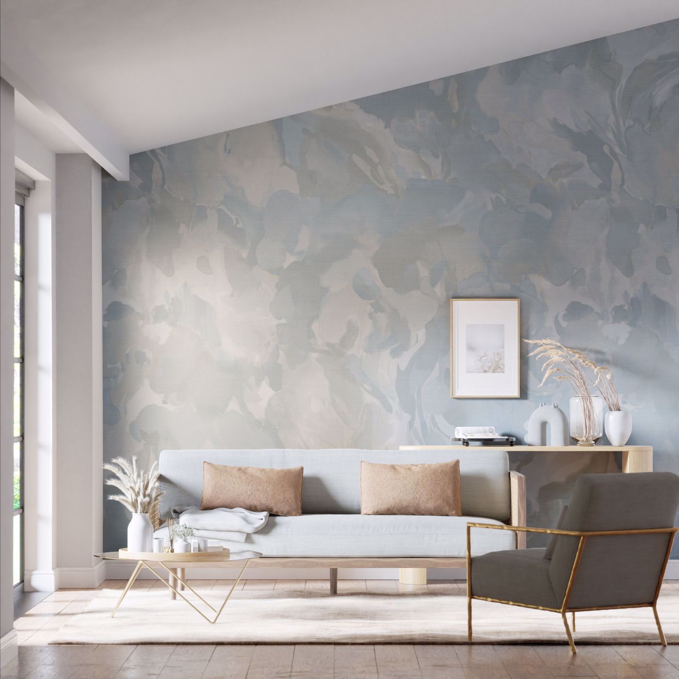 Foresta Room Wallpaper - Ethereal/Parchment
