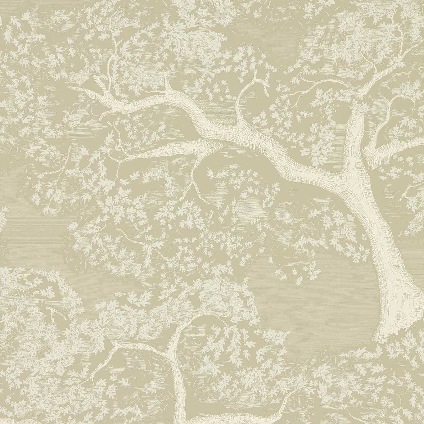Eternal Oak Wallpaper - Incense/Pearl
