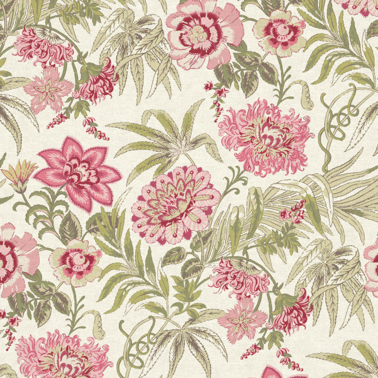 HEMINGFORD Rose Linen Mix Fabric - Warner House