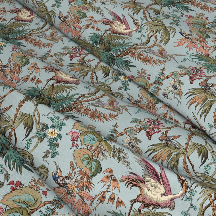 HERONS Mineral Linen Mix Fabric - Warner House