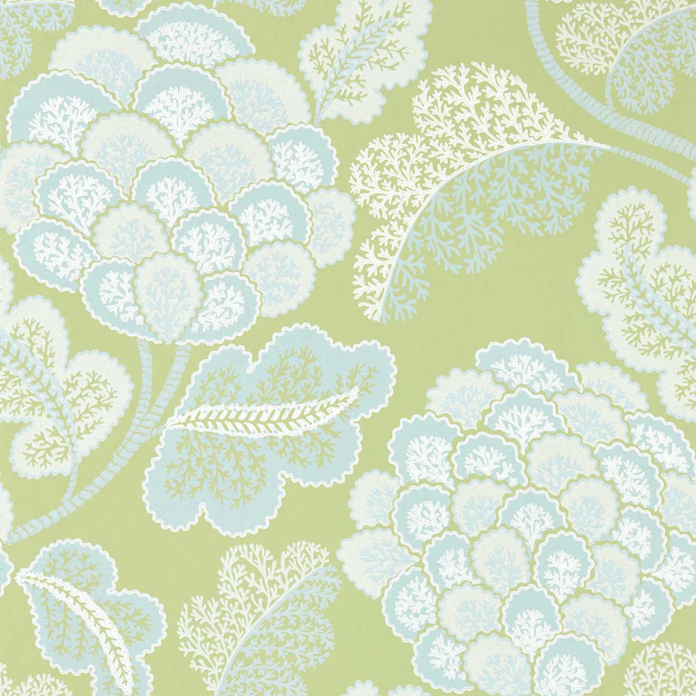 Flourish Wallpaper - Tree Canopy/Silver Willow