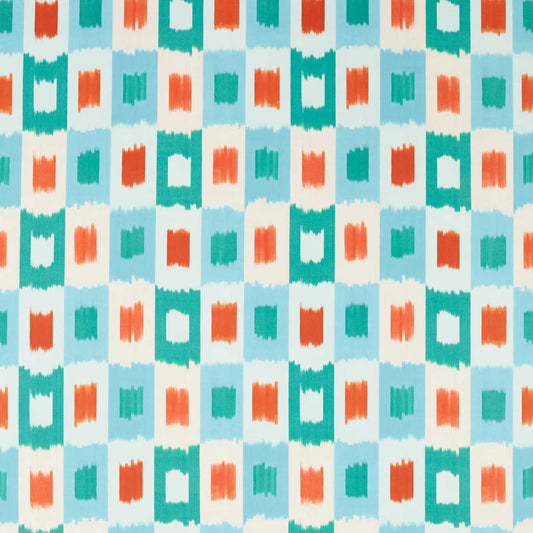 Shiruku Fabric - Harissa/Amazonia/Emerald