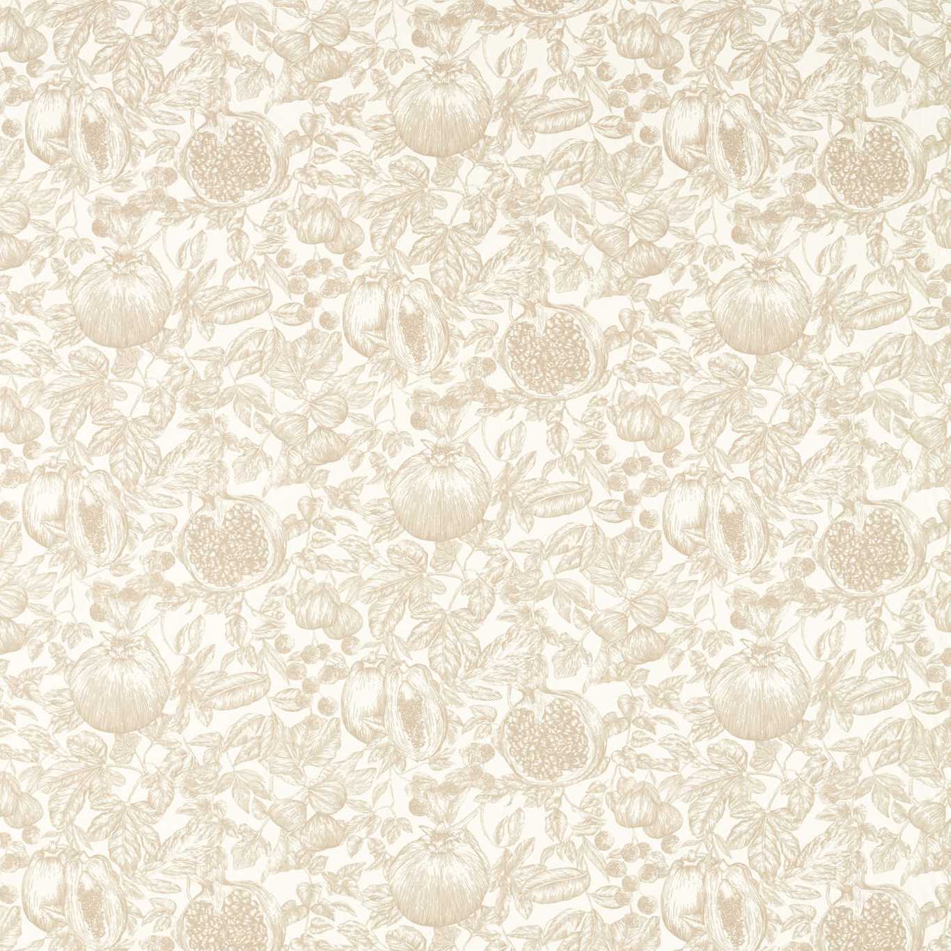 Melograno Fabric - Shiitake/Fig Blossom