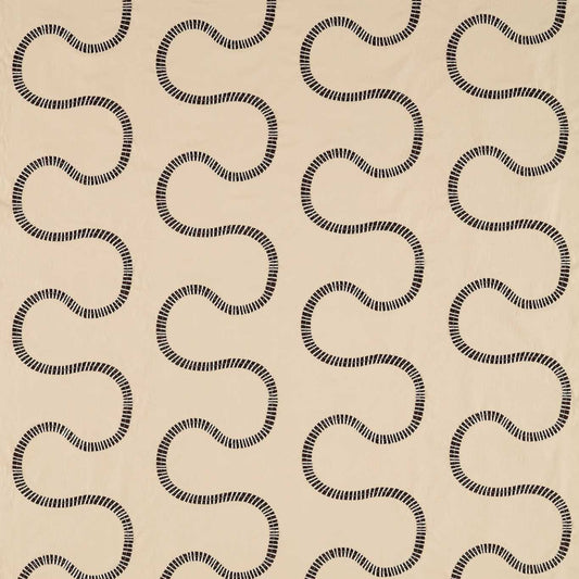 Michi Fabric - Shiitake/Charcoal/Celestial