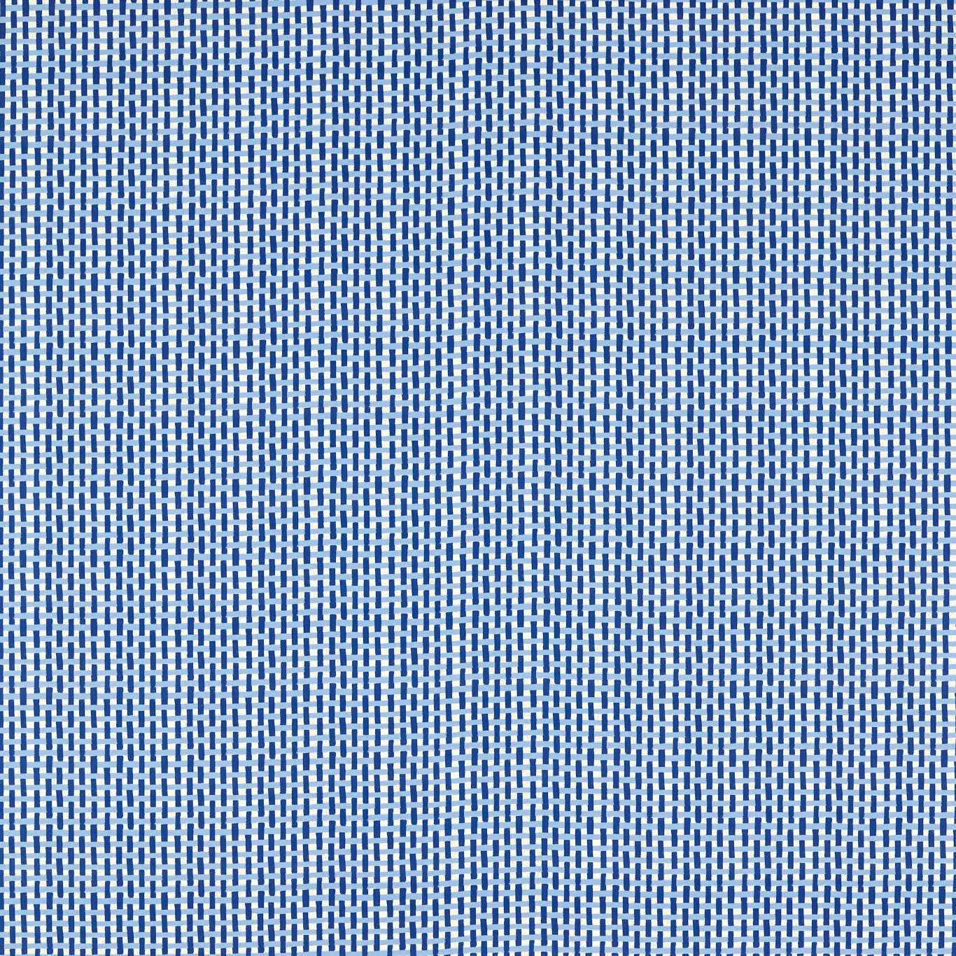 Basket Weave Fabric - Lapis/Sky