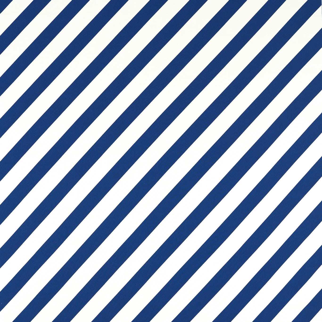Paper Straw Stripe Fabric - Lapis