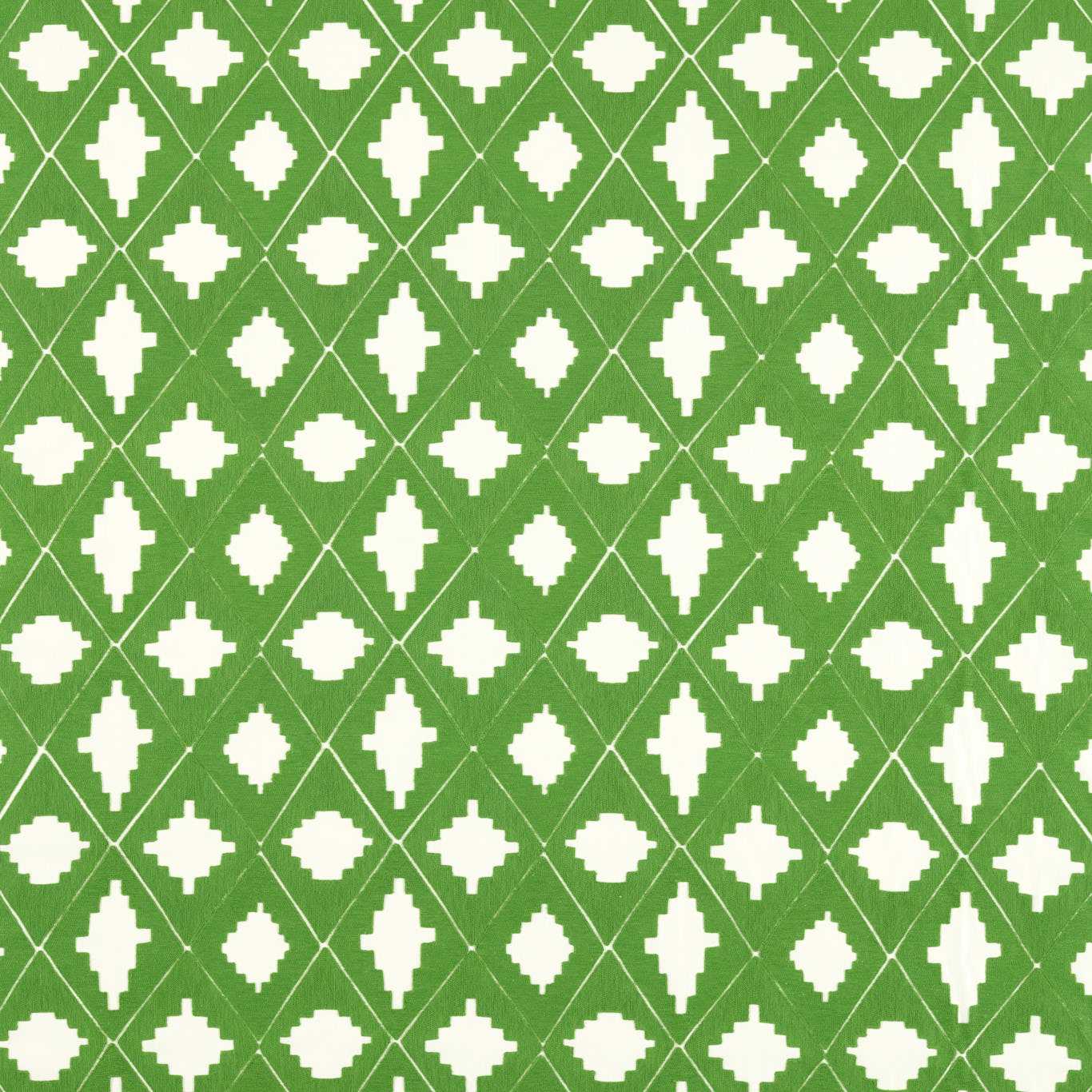 Garden Terrace Fabric - Peridot/Pearl