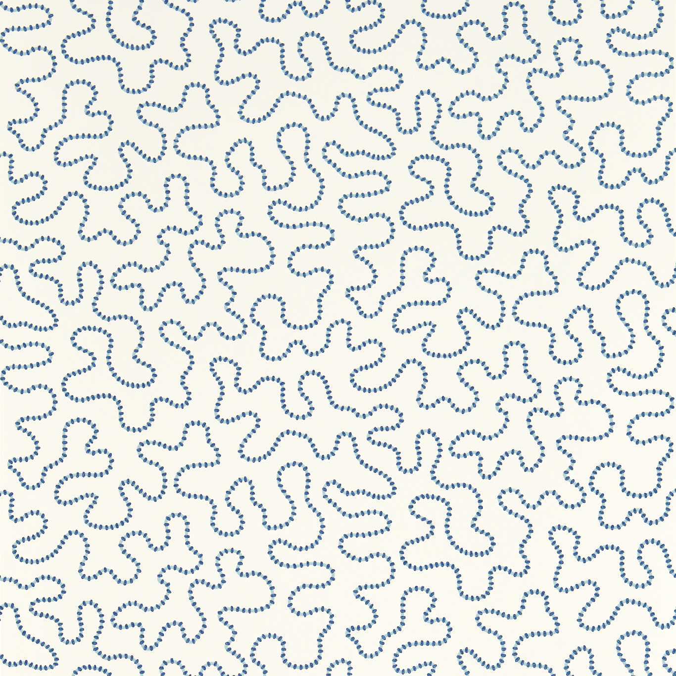 Wiggle Wallpaper - Lapis/Sky
