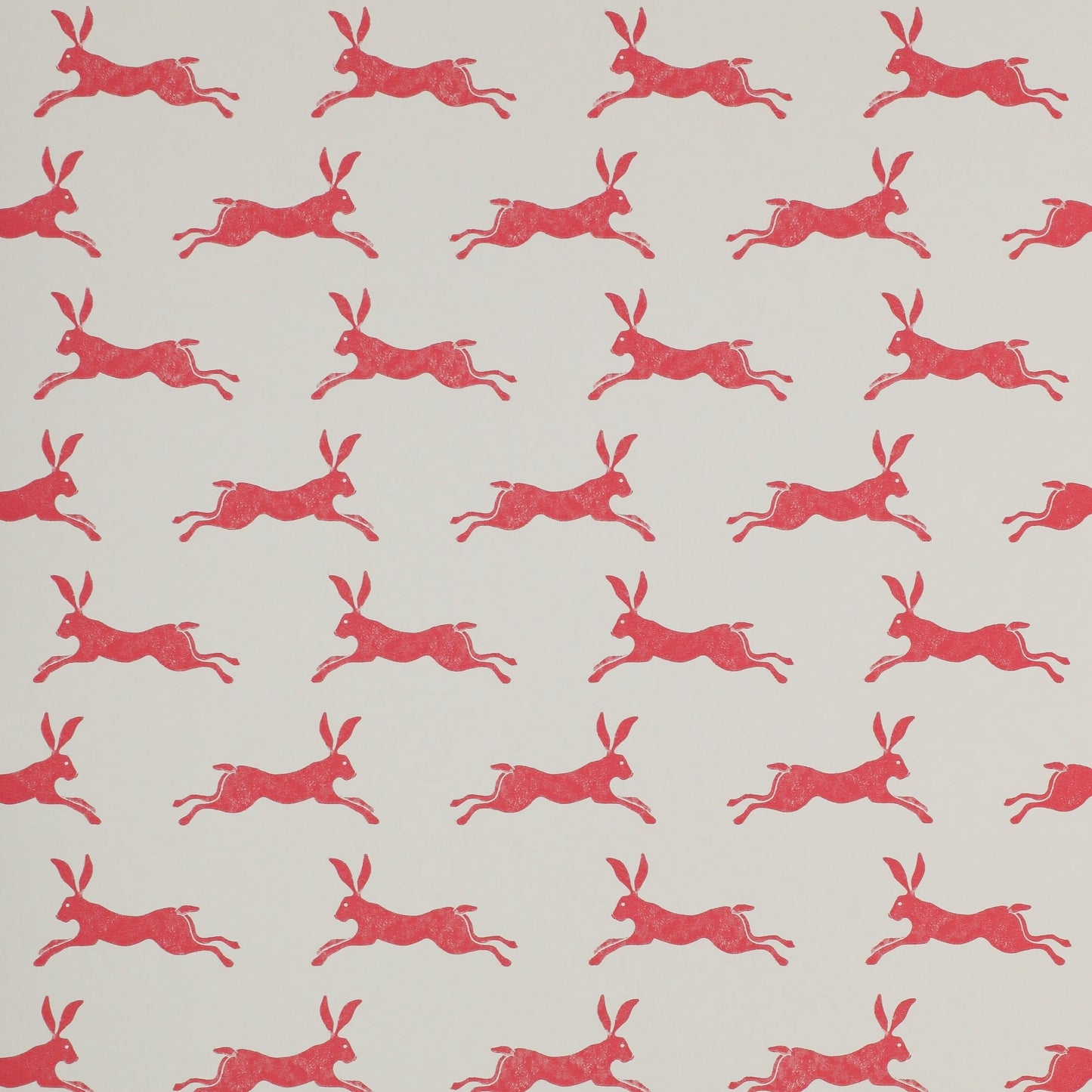 March Hare Wallpaper - Red