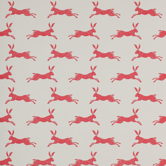 March Hare Wallpaper - Red