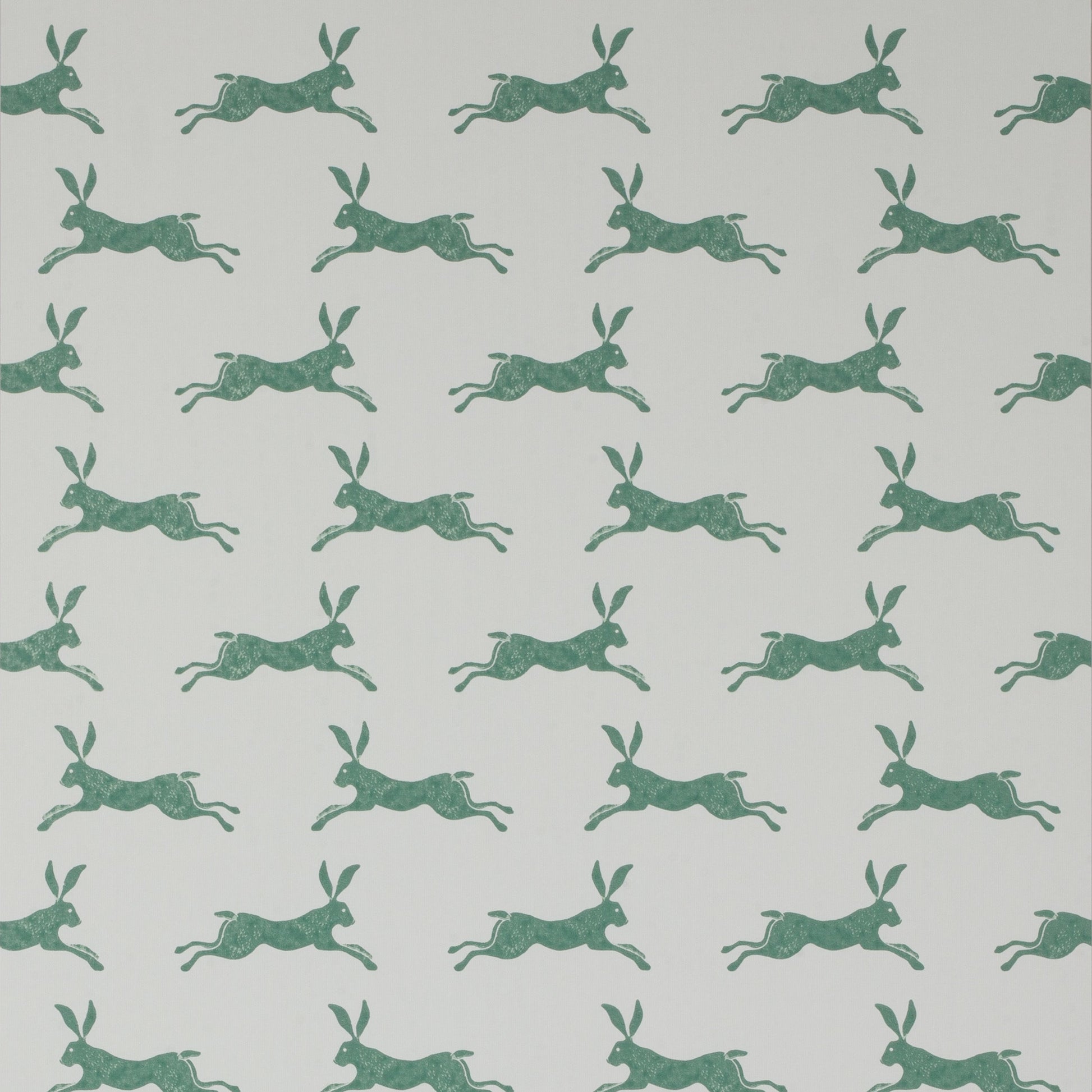 March Hare Wallpaper - Green