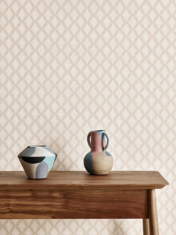 Lea Room Wallpaper - Pink