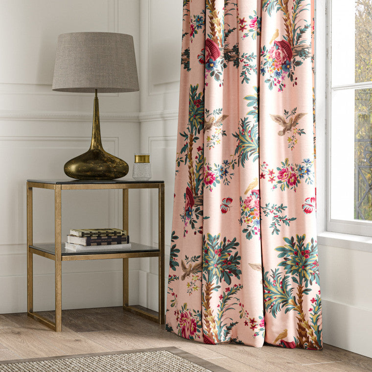 JARDIN PROVENCE Blush Linen Mix Fabric - Warner House
