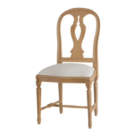 Lundberg Wooden Chair - carving