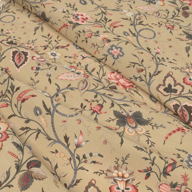 LAVENHAM Antique Linen Mix Fabric - Warner House