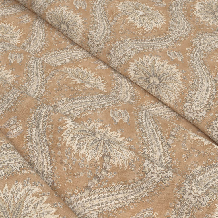 LEILANI Ginger Linen Mix Fabric - Warner House