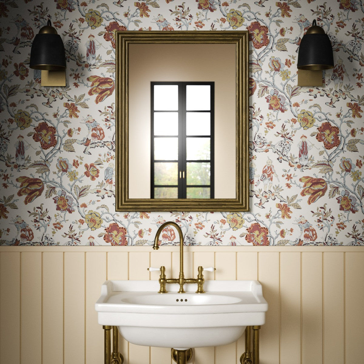 LES PECHEURS Ginger Wallpaper - Warner House