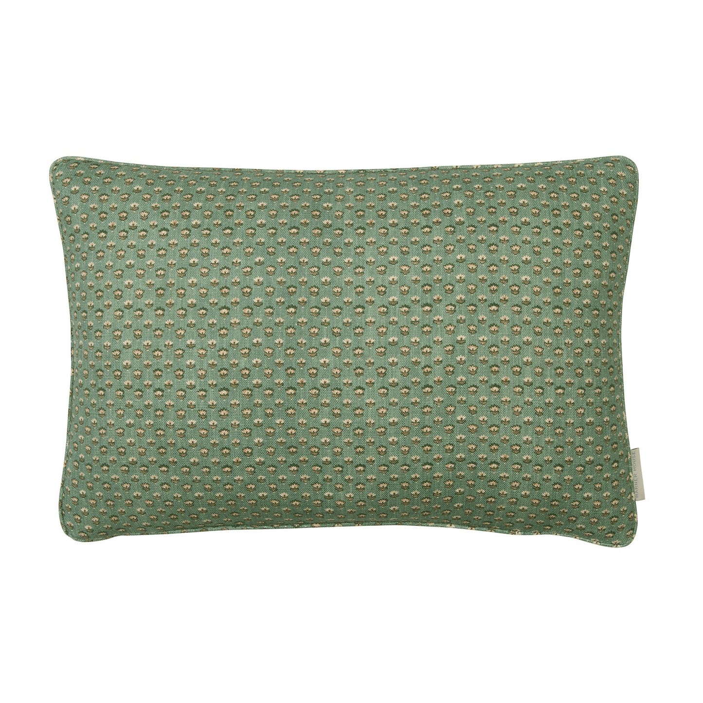 LILOU Jade Linen Mix Cushion - Warner House