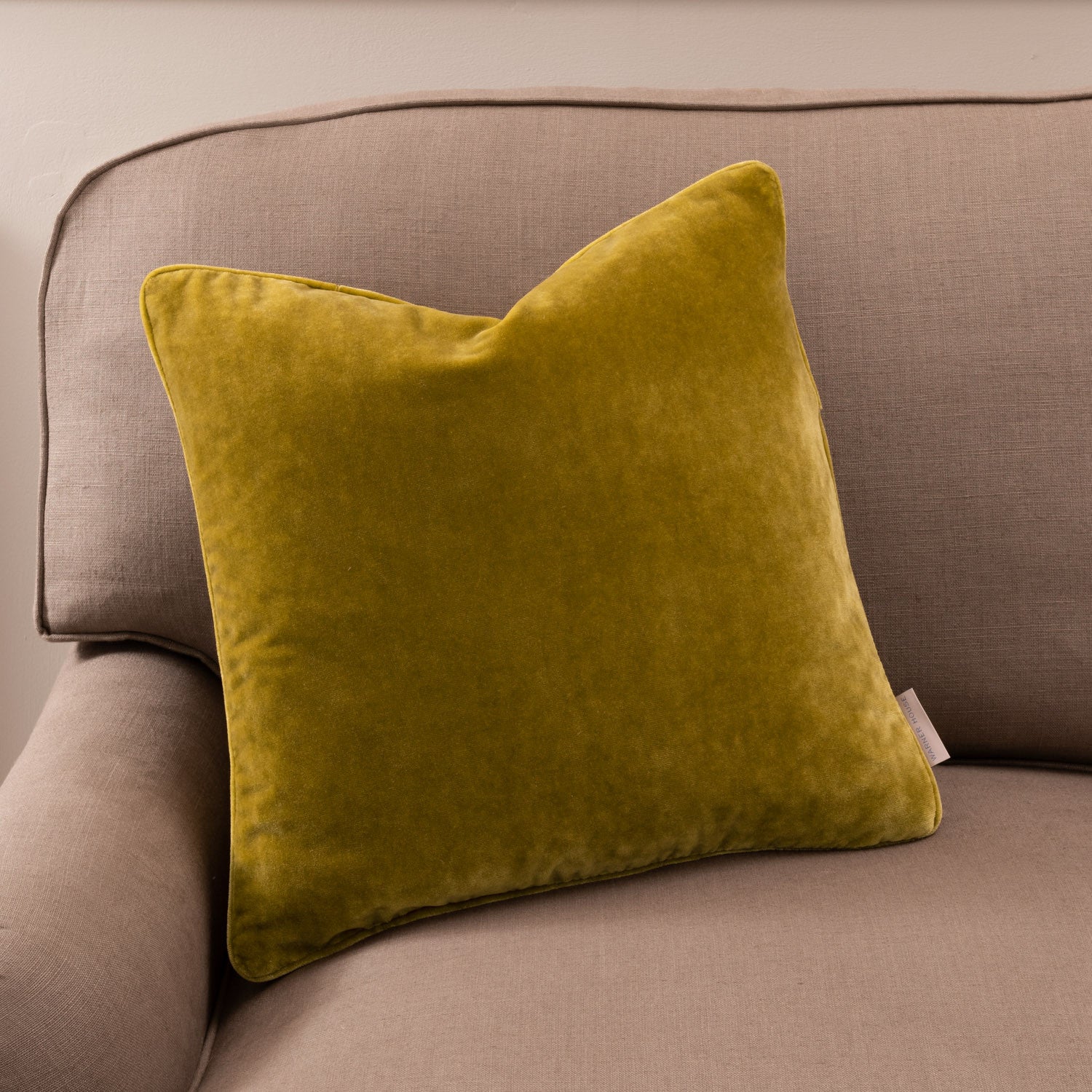 LUSSO Gold Woven Cushion - Warner House