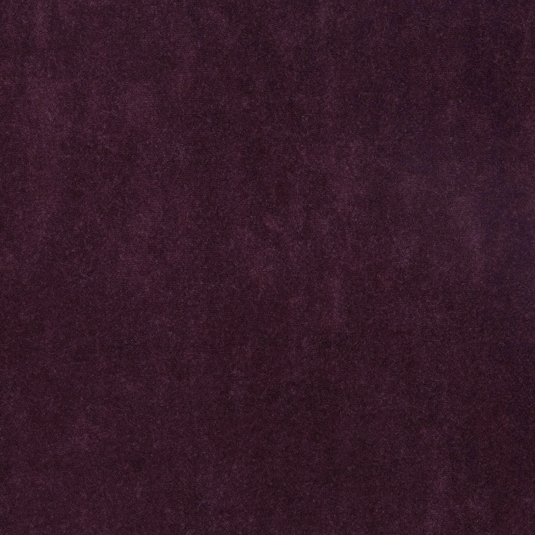 LUSSO Mulberry Velvet Fabric - Warner House
