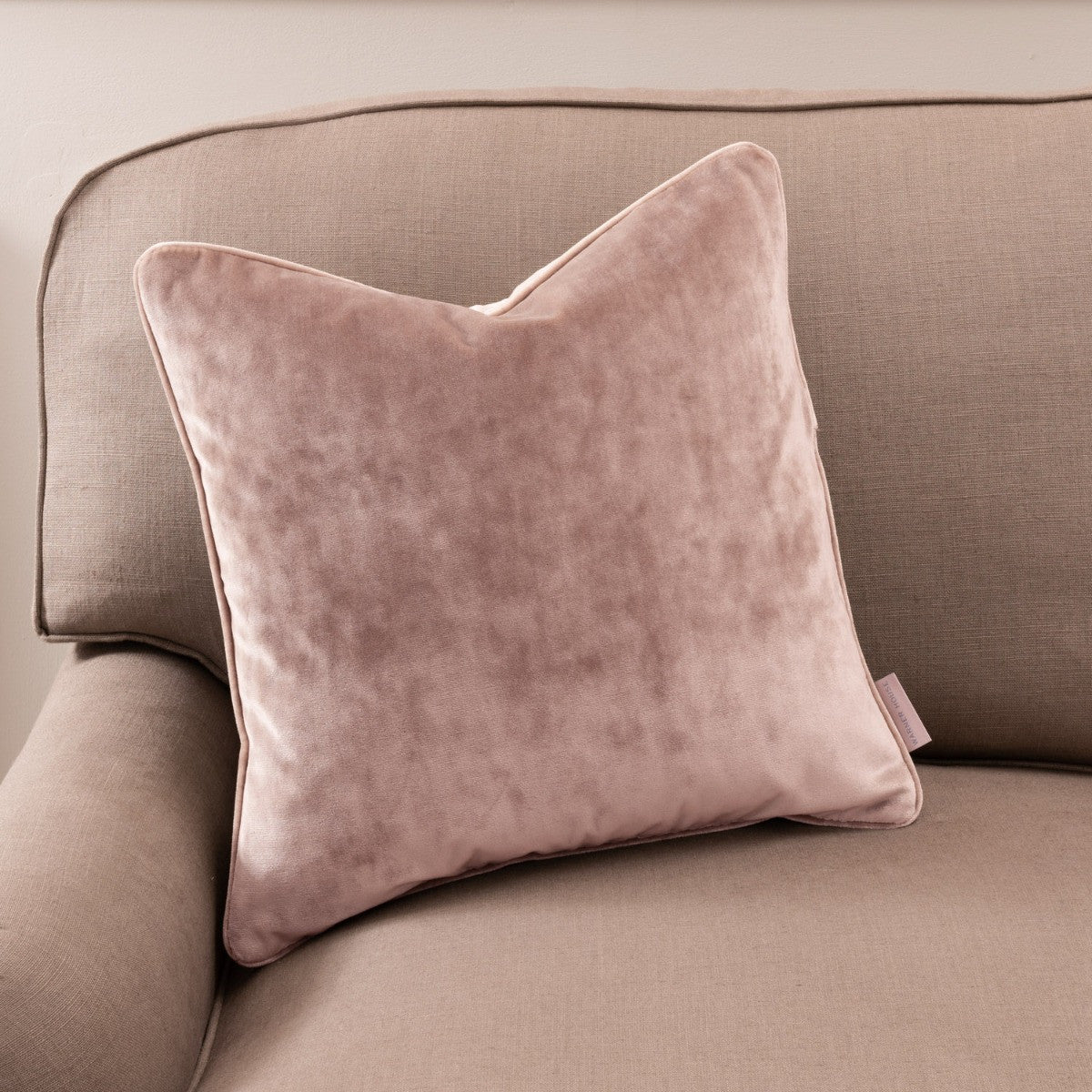 LUSSO Rose Woven Cushion - Warner House