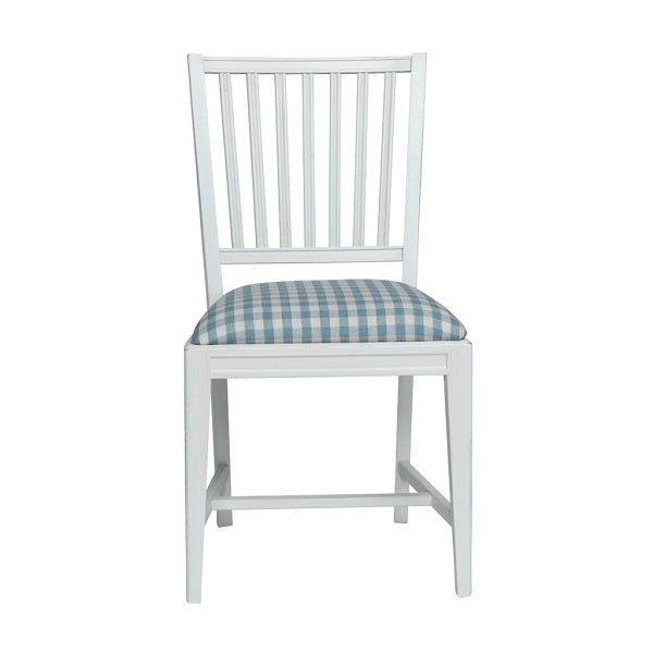 Leksand Wooden Chair with Upholstered Seat - painted