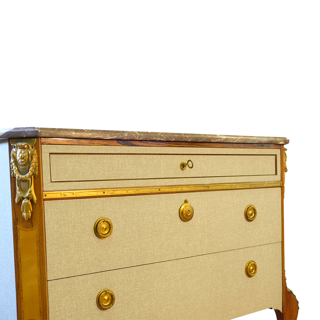 Gustavian Haupt Chest with Three Drawers