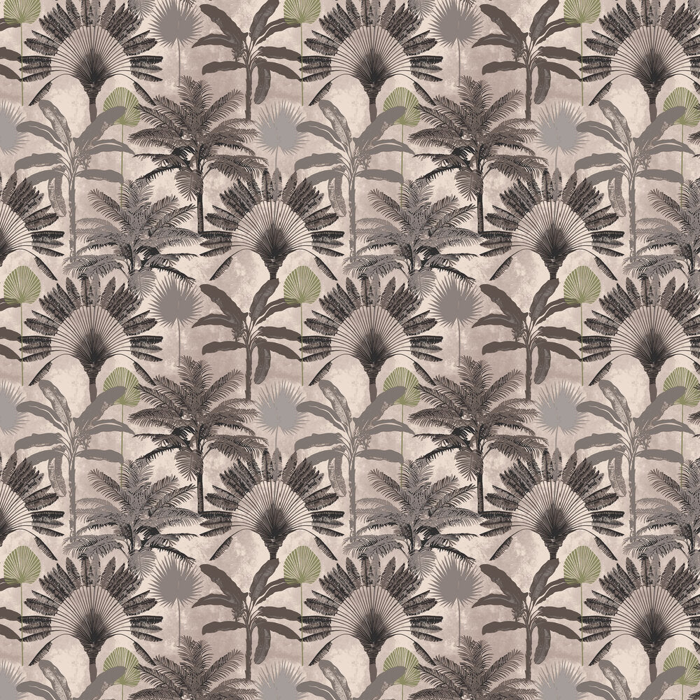 Malaysian Palm Wallpaper - Gray