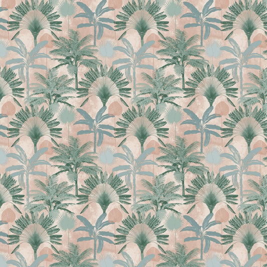 Malaysian Palm Wallpaper - Green