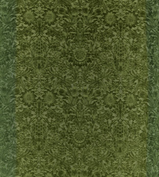Sunflower Caffoy Velvet Fabric - Green