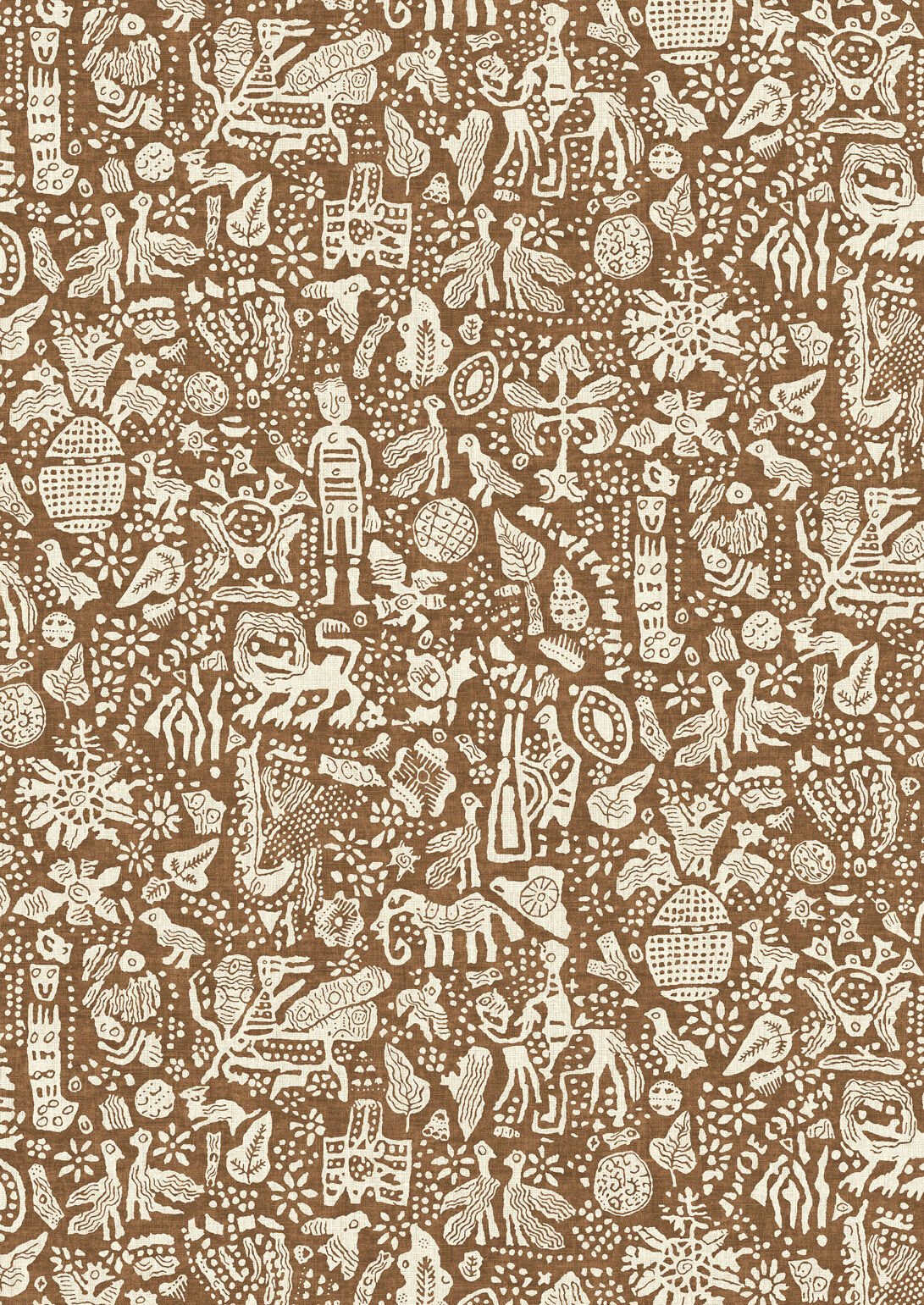 Minna Maze Ginger Wallpaper
