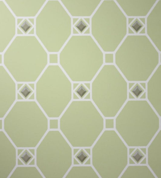 Huntly Wallpaper - Green