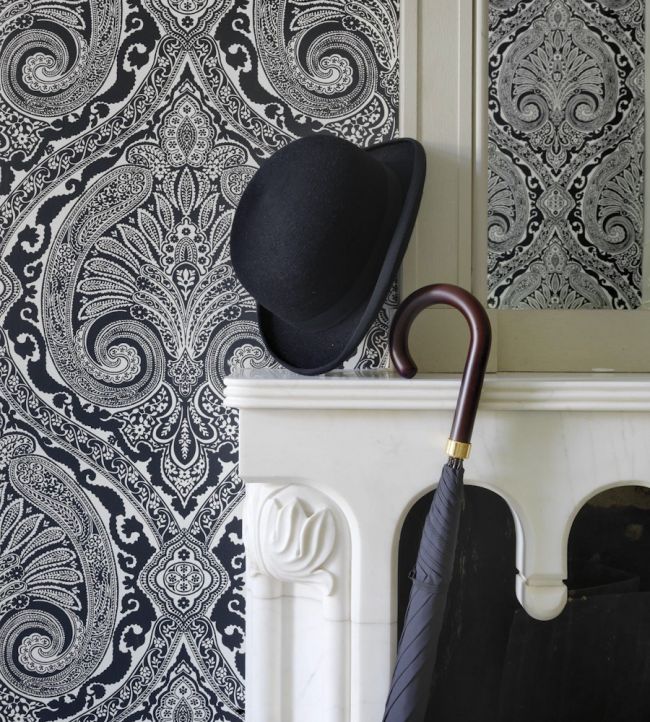 Khitan Room Wallpaper - Blue