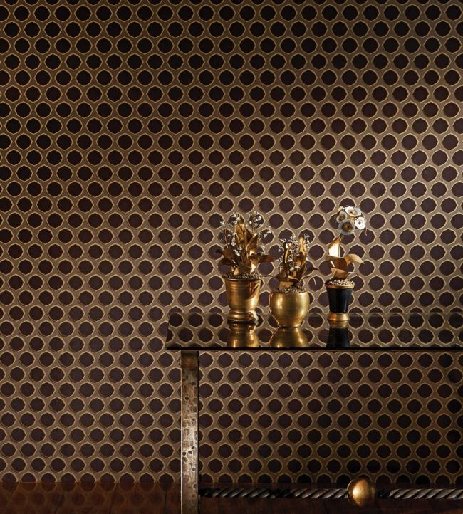 Gioconda Room Wallpaper - Brown