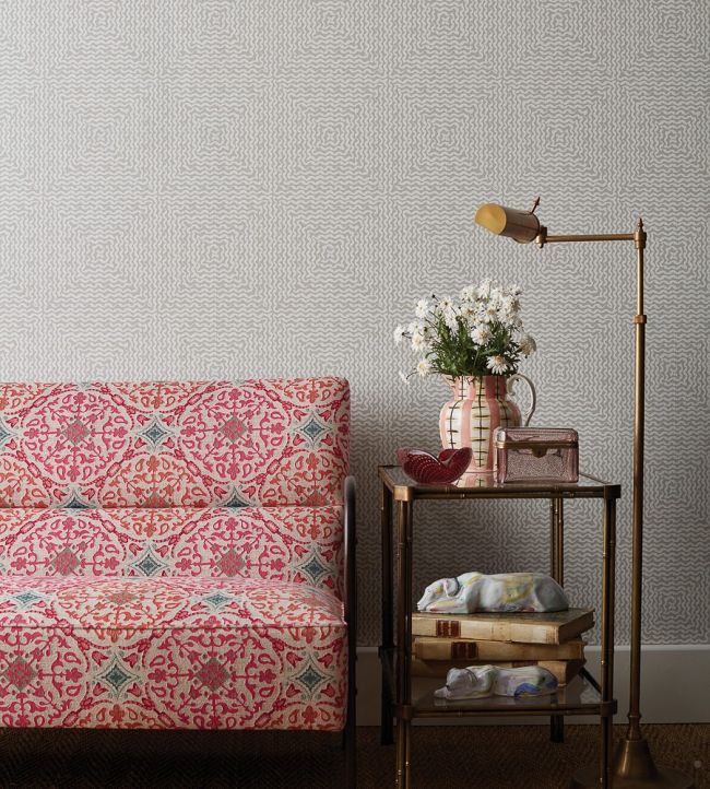 Mourlot Room Wallpaper - Cream