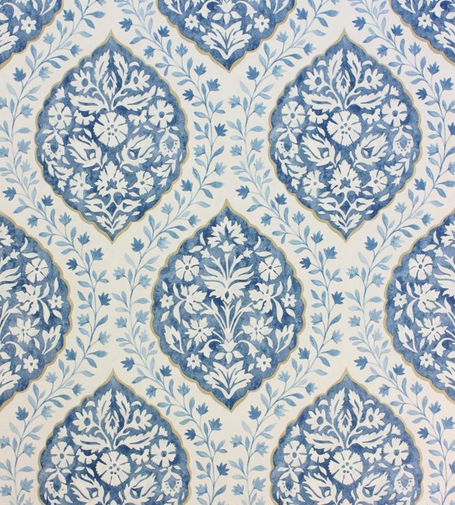 Marguerite Wallpaper - Blue