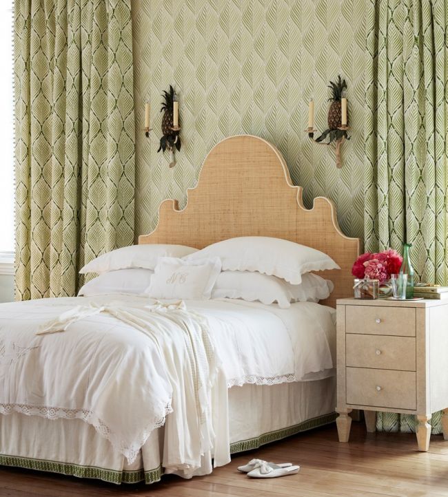 Bonnelles Room Wallpaper - Green