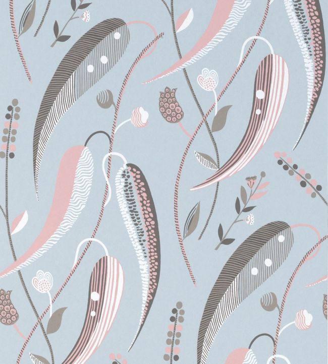 Colbert Wallpaper - Silver 