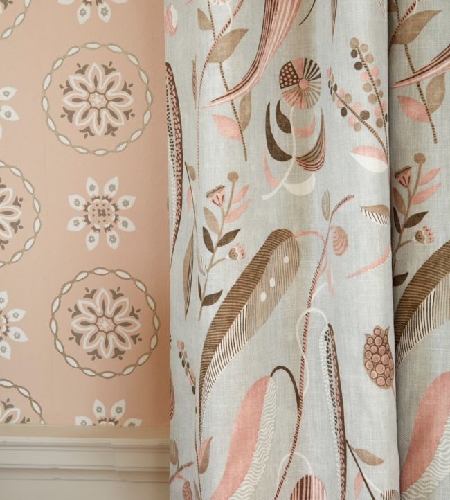 Garance Room Wallpaper - Pink