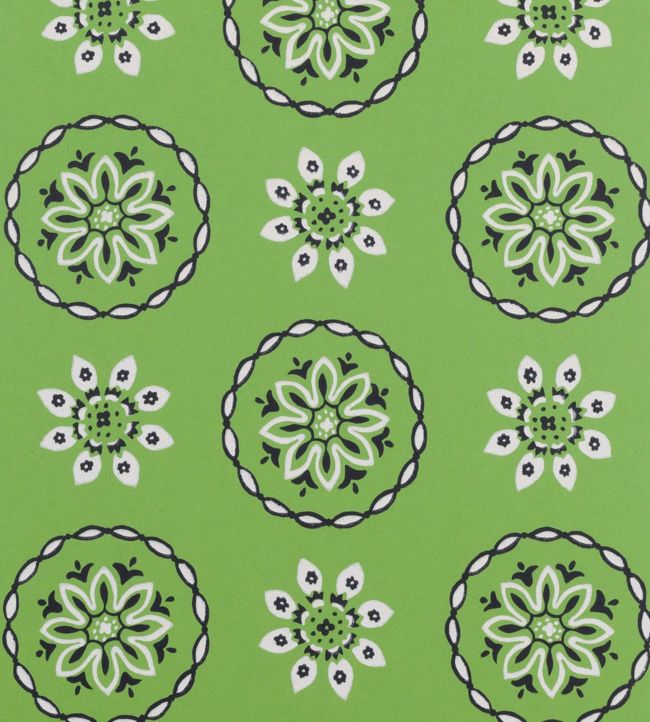 Garance Wallpaper - Green