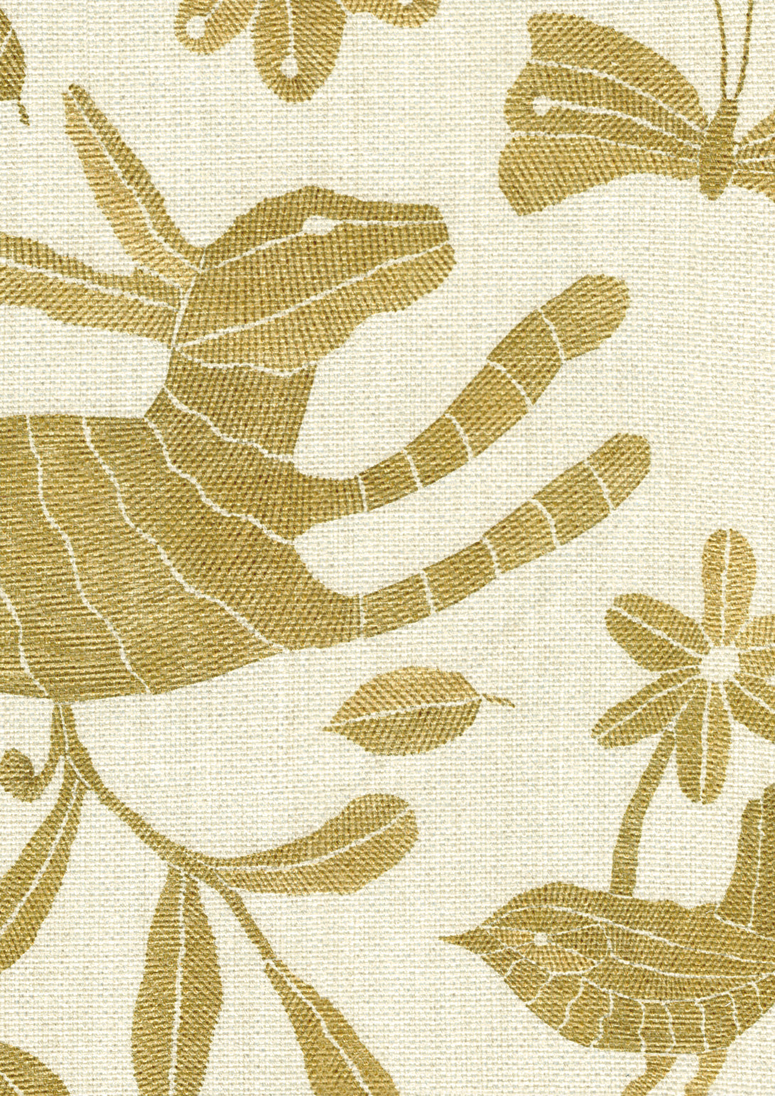 Otomi Chick Fabric - Lewis & Wood