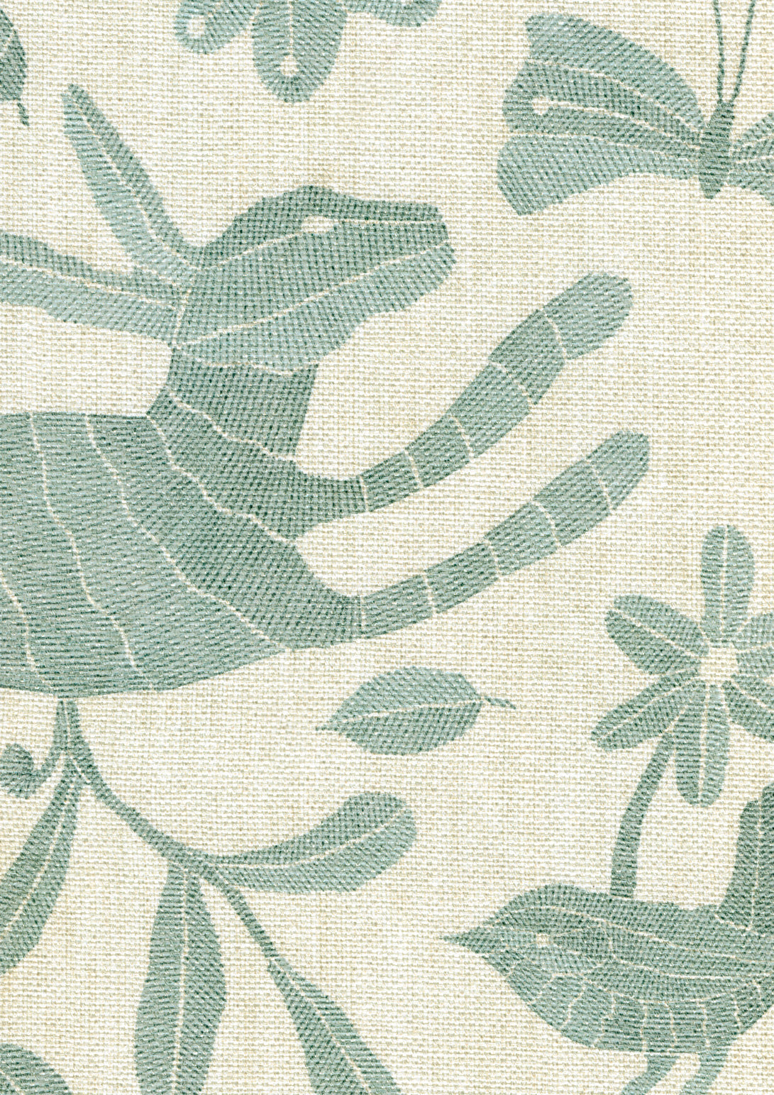 Otomi Thistledown Fabric - Lewis & Wood