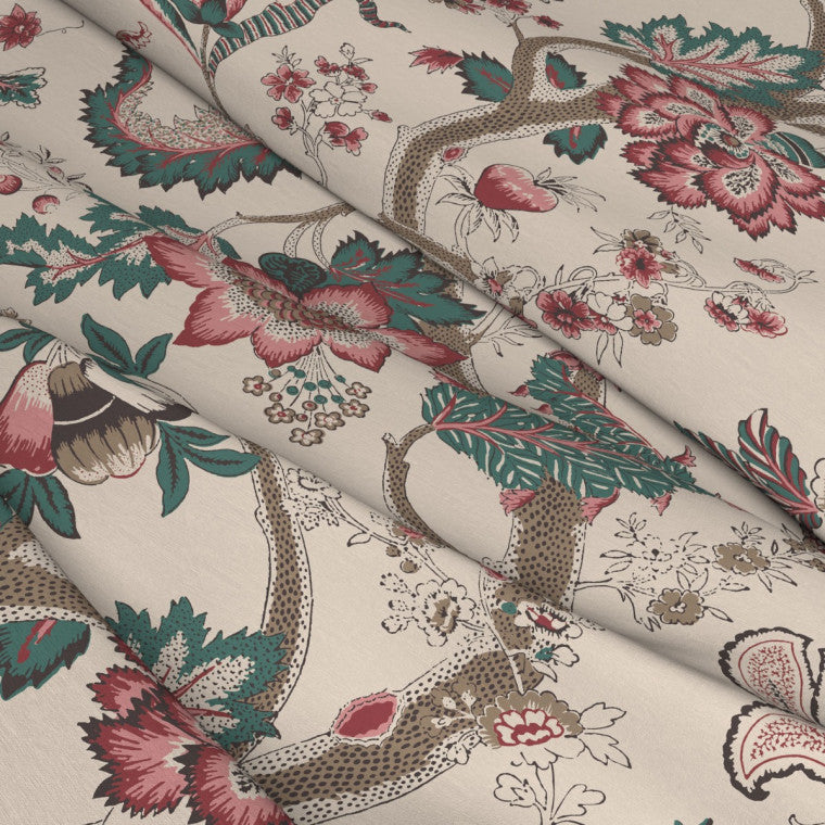 PALAMPORE Archive Linen Mix Fabric - Warner House
