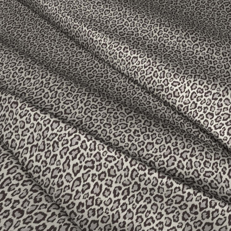PANTHERA Charcoal Velvet Fabric - Warner House