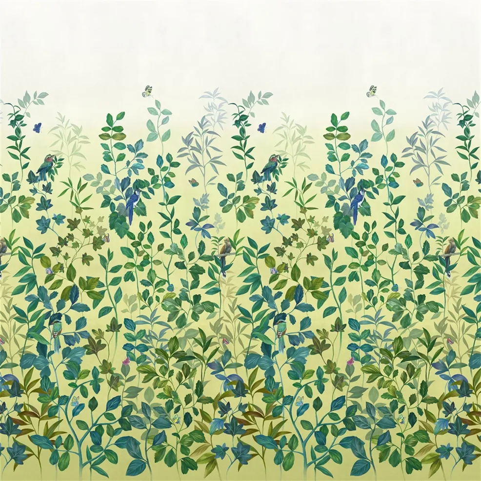 Voliere Lemongrass Wallpaper