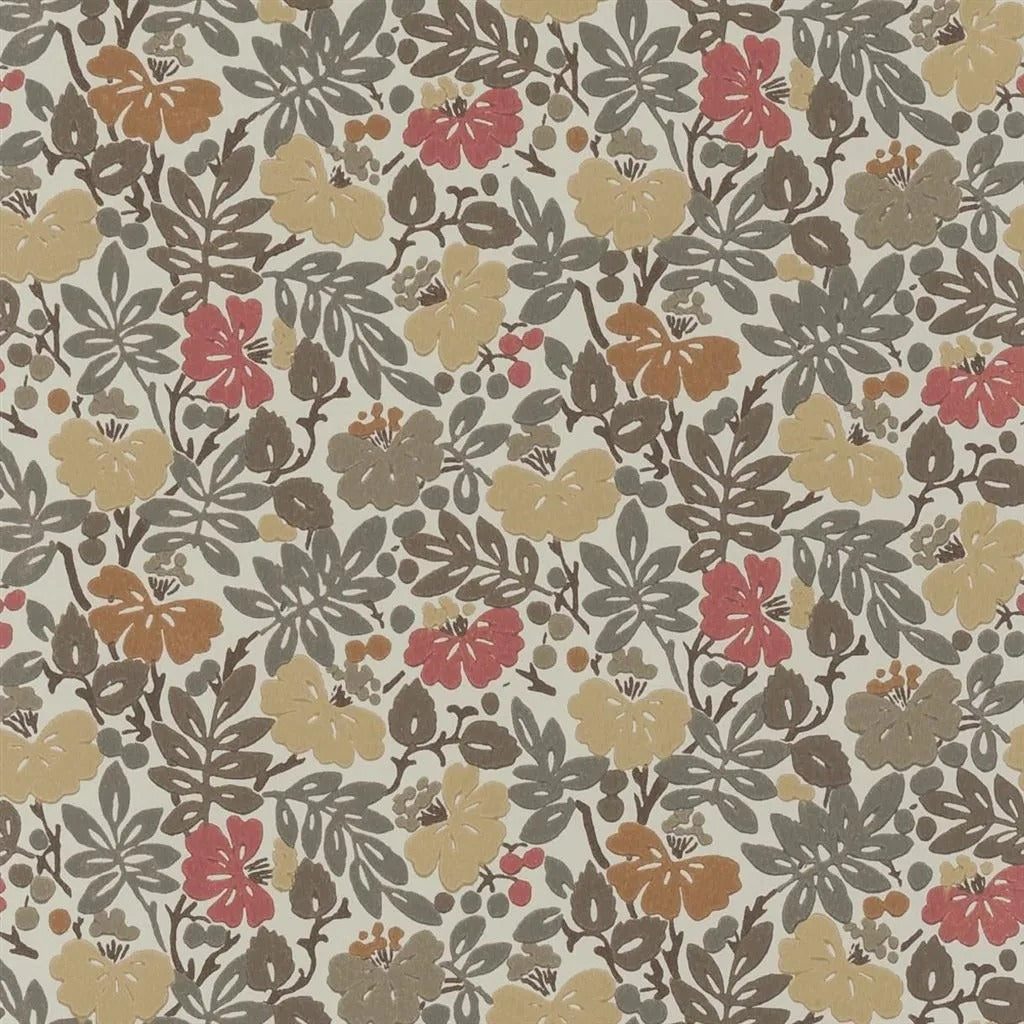 Carlisle Fauna Wallpaper - Multicolor