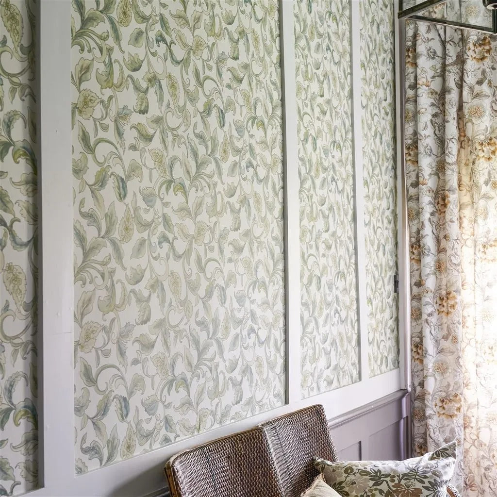 Piccadilly Park Room Wallpaper 3 - Green