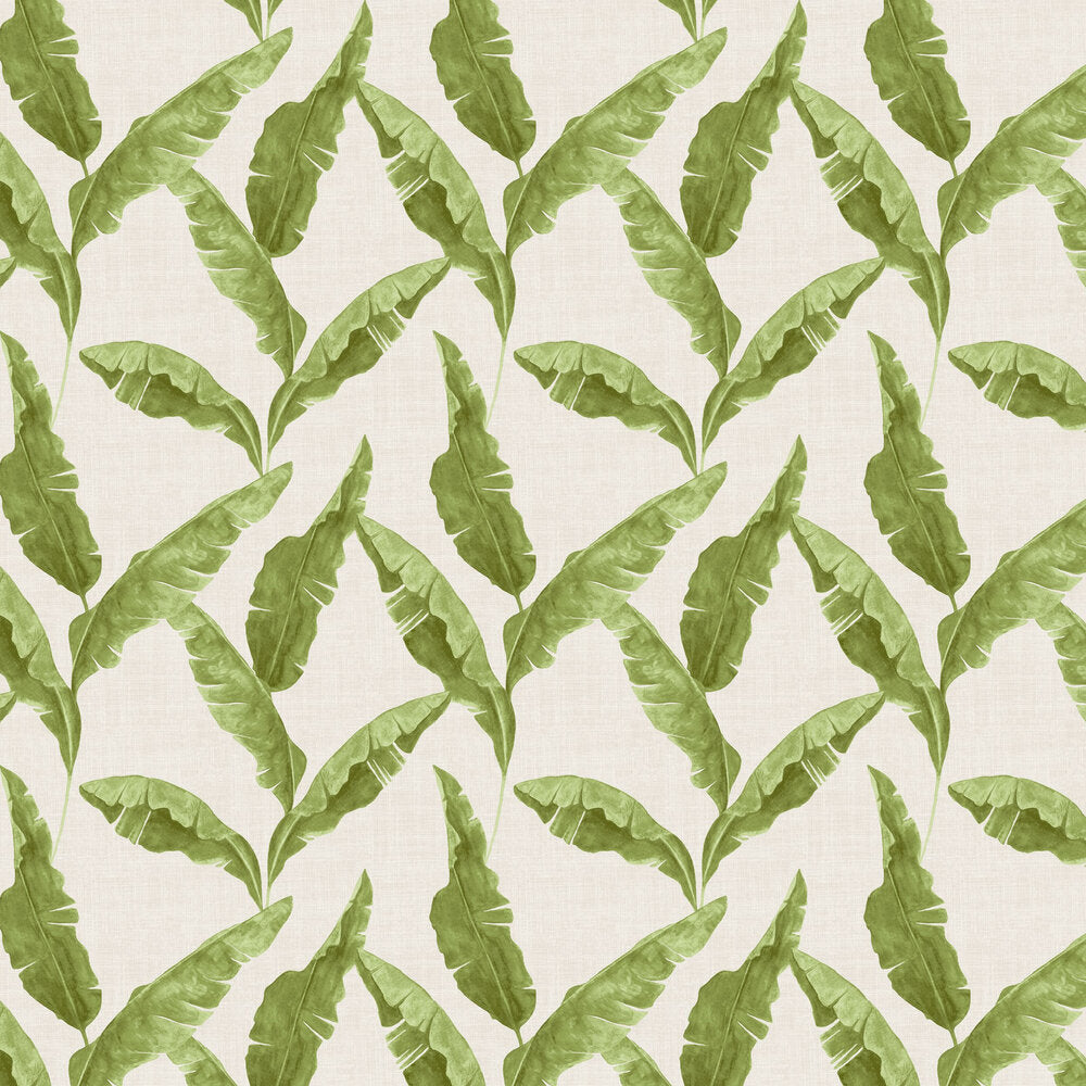 Plantain Wallpaper - Green